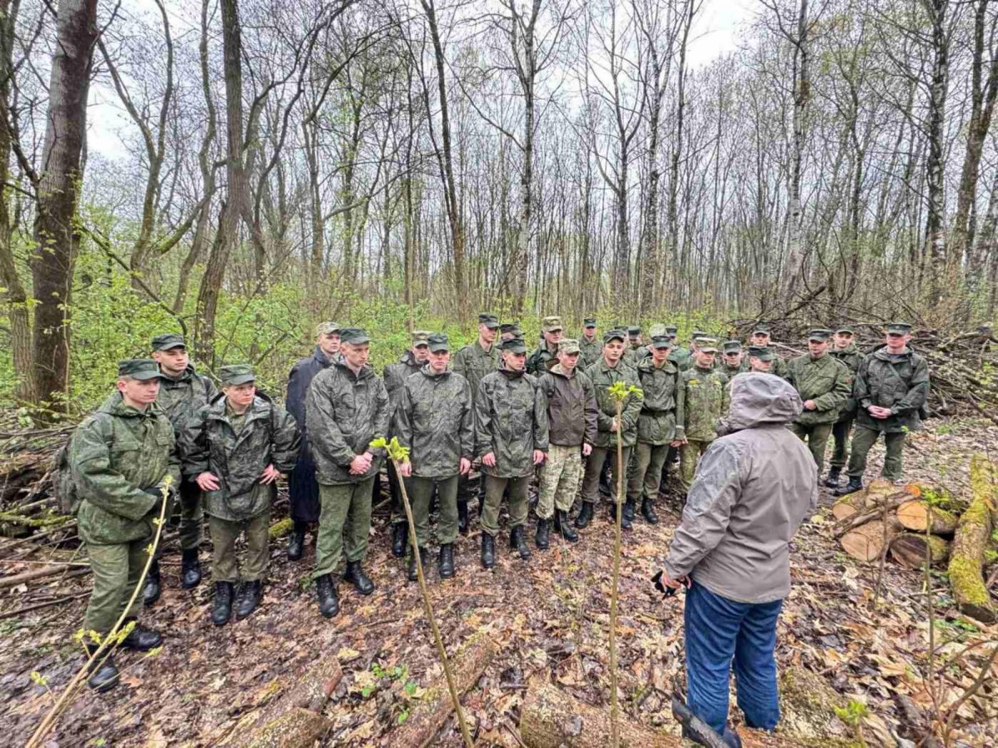 Субботник на военно-техническом факультете